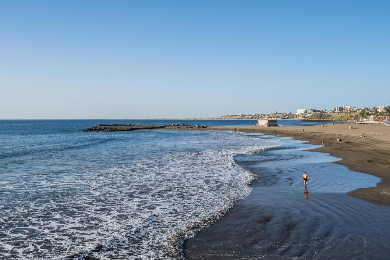 Bonito Bungalow Con Piscina Junto A La Playa San Bartolomé Zewnętrze zdjęcie
