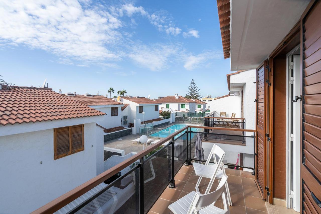 Bonito Bungalow Con Piscina Junto A La Playa San Bartolomé Zewnętrze zdjęcie